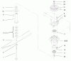 Rasenmäher für Großflächen 30193 - Toro Mid-Size ProLine Mower, Gear Drive, 12.5 hp, 36" Side Discharge Deck (SN: 990001 - 990250) (1999) Listas de piezas de repuesto y dibujos SPINDLES AND BLADES