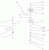Rasenmäher für Großflächen 30196 - Toro Mid-Size ProLine Mower, Gear Drive, 14 hp, 48" Side Discharge Deck (SN: 220000001 - 220999999) (2002) Listas de piezas de repuesto y dibujos SPINDLE ASSEMBLY