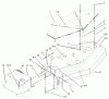 Rasenmäher für Großflächen 30197 - Toro Mid-Size ProLine Mower, Gear Drive, 15 hp, 48" Side Discharge Deck (SN: 230005001 - 230999999) (2003) Listas de piezas de repuesto y dibujos DECK ASSEMBLY