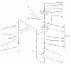 Rasenmäher für Großflächen 30197 - Toro Mid-Size ProLine Mower, Gear Drive, 15 HP, 48" Side Discharge Deck (SN: 240000001 - 240999999) (2004) Listas de piezas de repuesto y dibujos SPINDLE ASSEMBLY