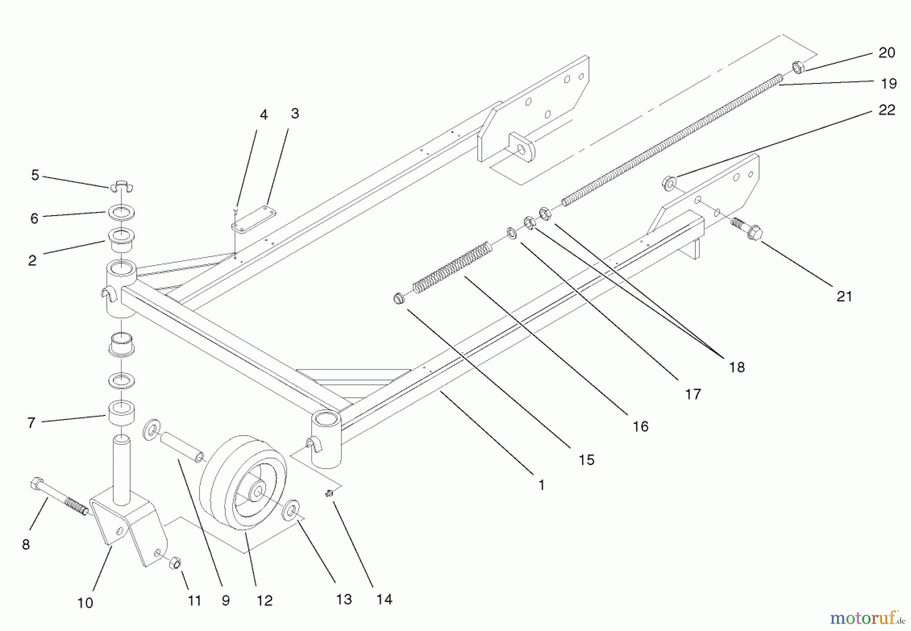  Rasenmäher für Großflächen 30252 - Toro Mid-Size ProLine Mower, Gear Drive, 13 hp, 32