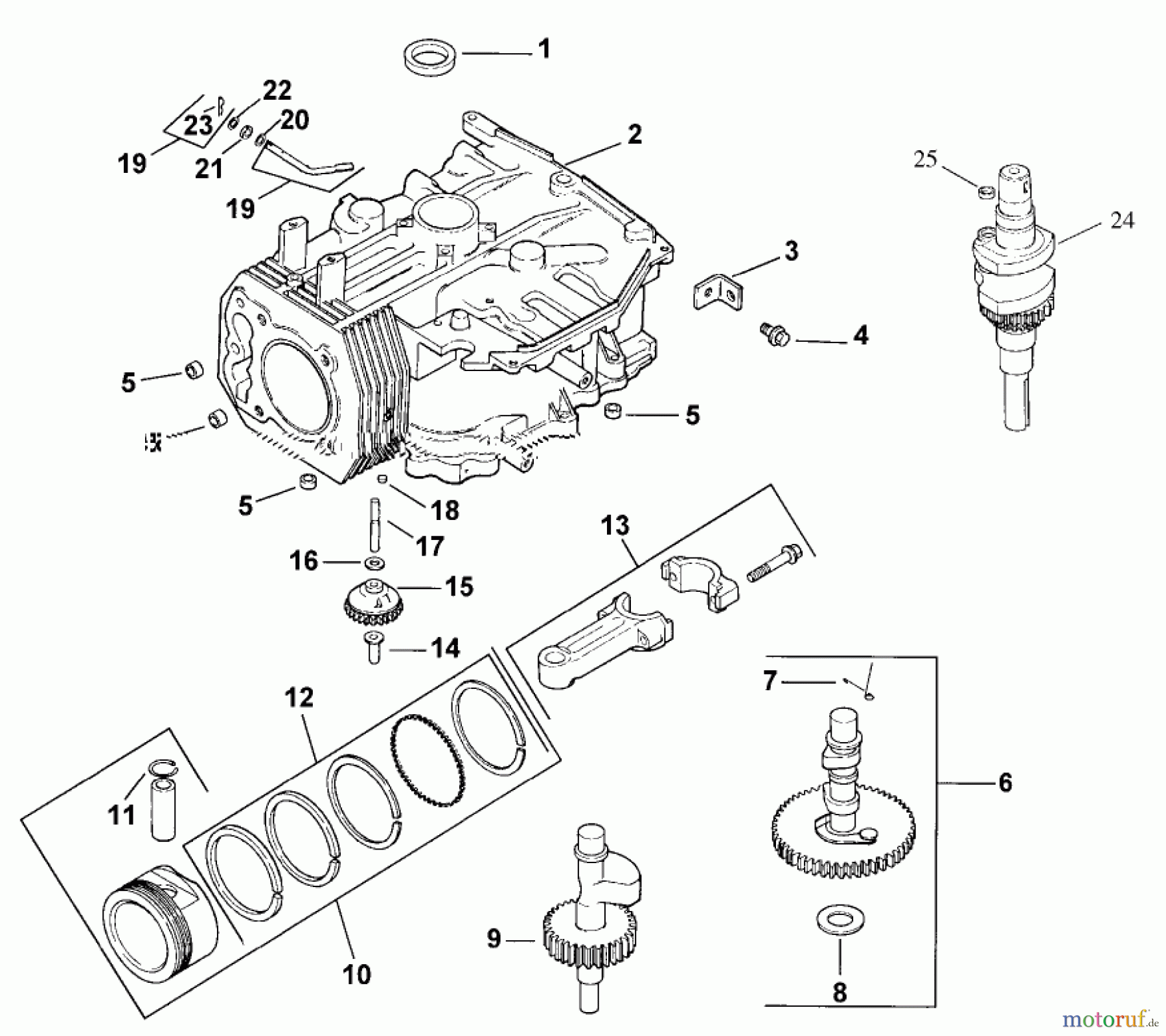  Rasenmäher für Großflächen 30252 - Toro Mid-Size ProLine Mower, Gear Drive, 13 hp, 32