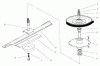 Rasenmäher für Großflächen 30252 - Toro Mid-Size ProLine Mower, Gear Drive, 13 hp, 32" Side Discharge Deck (SN: 220000001 - 220999999) (2002) Listas de piezas de repuesto y dibujos SPINDLE ASSEMBLY