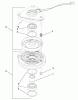Rasenmäher für Großflächen 30291TE - Toro Mid-Size ProLine Mower, Hydro Drive, 15 hp, 44" Side Discharge Deck (SN: 210000001 - 210999999) (2001) Listas de piezas de repuesto y dibujos CLUTCH ASSEMBLY