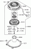 Rasenmäher für Großflächen 30314TE - Toro Mid-Size ProLine Mower, T-Bar, Gear Drive, 13 HP, 91cm Side Discharge Deck (SN: 250000001 - 250999999) (2005) Listas de piezas de repuesto y dibujos STARTER ASSEMBLY KAWASAKI FH381V-AS27