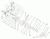 Rasenmäher für Großflächen 30317 - Toro Mid-Size ProLine Mower, T-Bar, Gear Drive, 15 hp, 36" Side Discharge Deck (SN: 230000001 - 230999999) (2003) Listas de piezas de repuesto y dibujos WHEEL DRIVE AND BRAKE ASSEMBLY