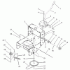 Rasenmäher für Großflächen 30321 - Toro Mid-Size ProLine Mower, T-Bar, Gear Drive, 17 hp, 44" Side Discharge Deck (SN: 230000001 - 230999999) (2003) Listas de piezas de repuesto y dibujos TRANSMISSION DRIVE ASSEMBLY