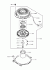 Rasenmäher für Großflächen 30326 - Toro Mid-Size ProLine Mower, T-Bar, Gear Drive, 15 HP, 44" Side Discharge Deck (SN: 260000001 - 260999999) (2006) Listas de piezas de repuesto y dibujos STARTER ASSEMBLY KAWASAKI FH430V-BS28-R