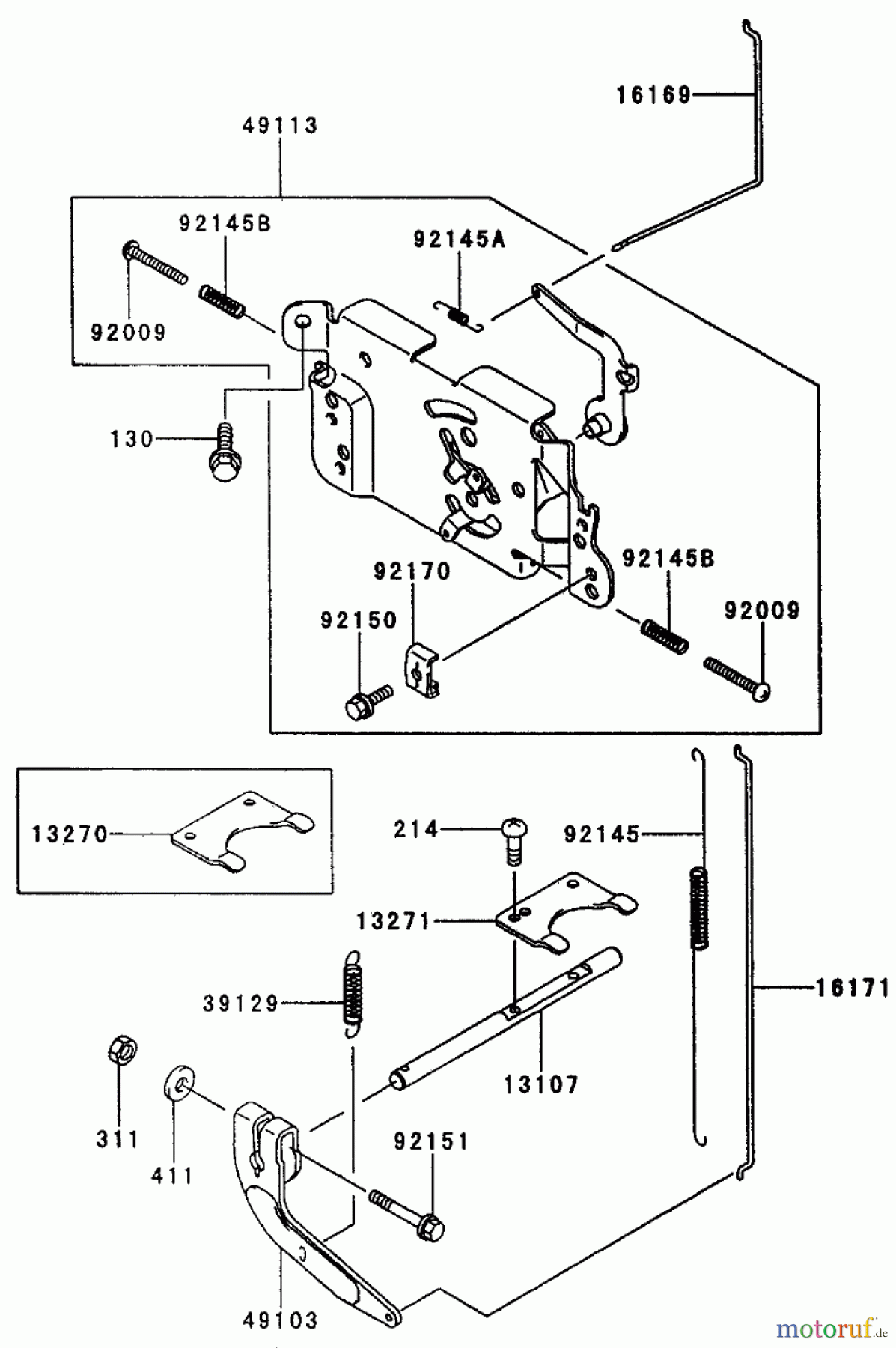  Rasenmäher für Großflächen 30332 - Toro Mid-Size ProLine Mower, Gear Drive, 15 hp, 44