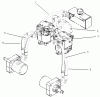 Rasenmäher für Großflächen 30335 - Toro Mid-Size ProLine Mower, Hydro Drive, 15 hp, 36" Side Discharge Deck (SN: 210000001 - 210999999) (2001) Listas de piezas de repuesto y dibujos HYDRAULIC HOSE ASSEMBLY