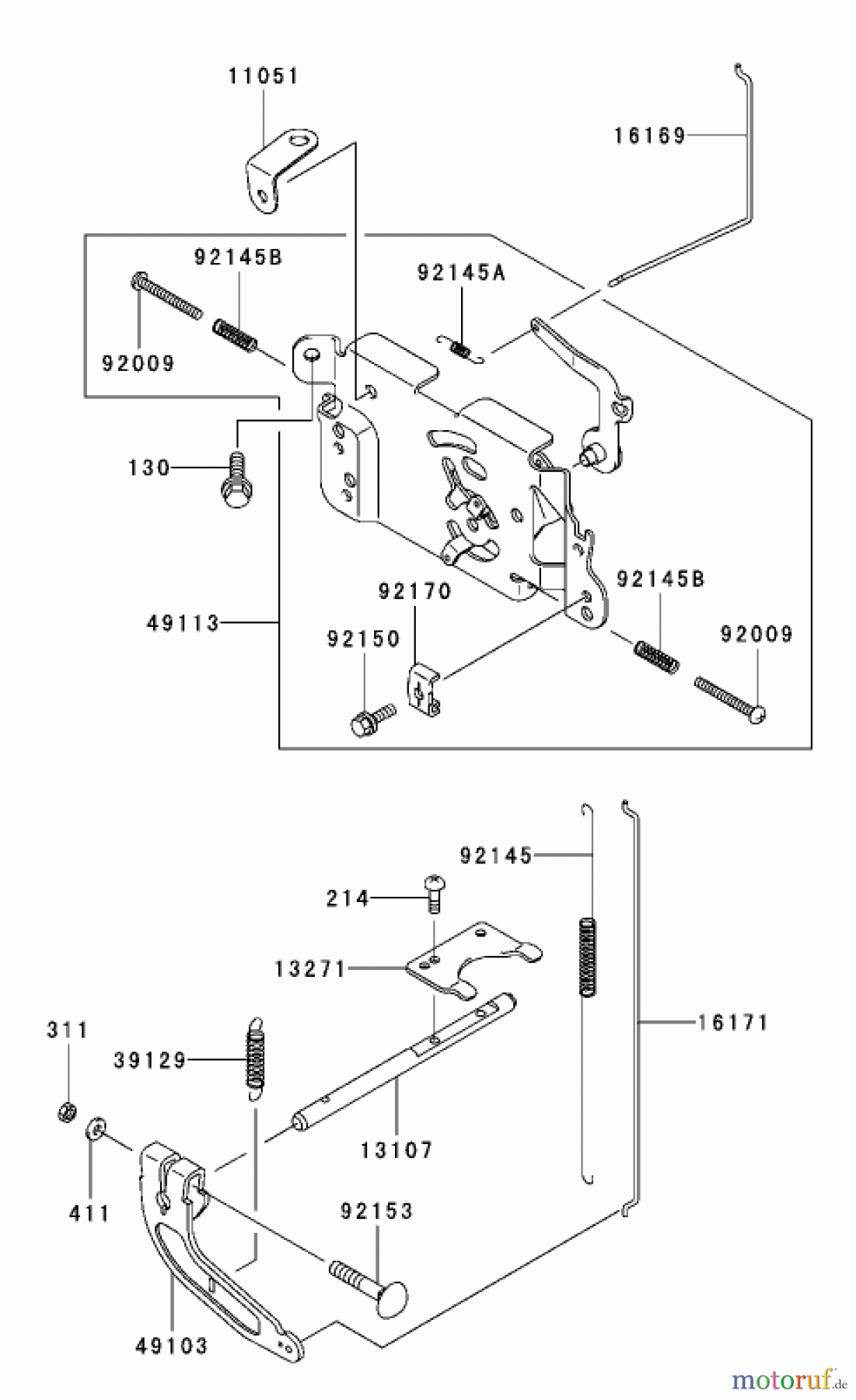  Rasenmäher für Großflächen 30431 - Toro Mid-Size ProLine Mower, Pistol Grip, Gear Drive, 15 HP, 44