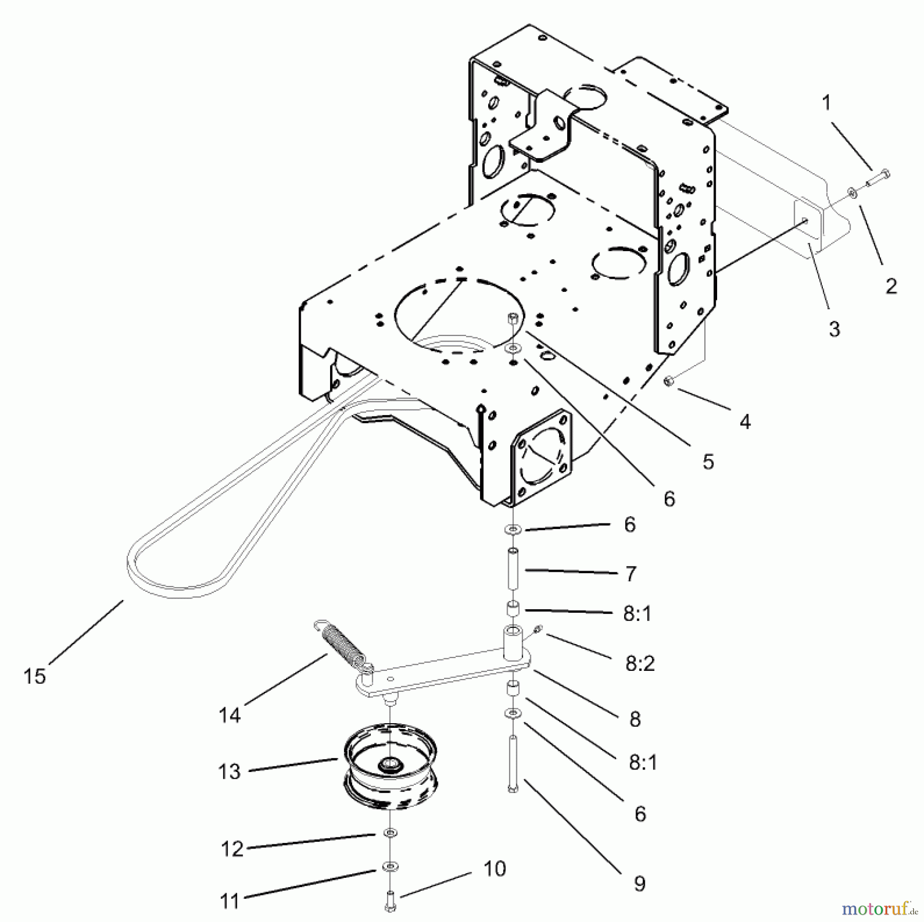  Rasenmäher für Großflächen 30432 - Toro Mid-Size ProLine Mower, Pistol Grip, Gear Drive, 17 hp, 52