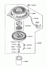 Rasenmäher für Großflächen 30432 - Toro Mid-Size ProLine Mower, Pistol Grip, Gear Drive, 17 HP, 52" Side Discharge Deck (SN: 240000001 - 240999999) (2004) Listas de piezas de repuesto y dibujos STARTER ASSEMBLY KAWASAKI FH500V-AS29