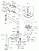 Rasenmäher für Großflächen 30436 - Toro Mid-Size ProLine Mower, Pistol Grip, Hydro Drive, 17 hp, 52" Side Discharge Deck (SN: 230000001 - 230999999) (2003) Listas de piezas de repuesto y dibujos VALVE/CAMSHAFT ASSEMBLY KAWASAKI FH500V-AS30