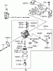 Rasenmäher für Großflächen 30441 - Toro Mid-Size ProLine Mower, Pistol Grip, Hydro Drive, 17 HP, 52" Side Discharge Deck (SN: 240000001 - 240999999) (2004) Listas de piezas de repuesto y dibujos CARBURETOR ASSEMBLY KAWASAKI FH541V-AS27