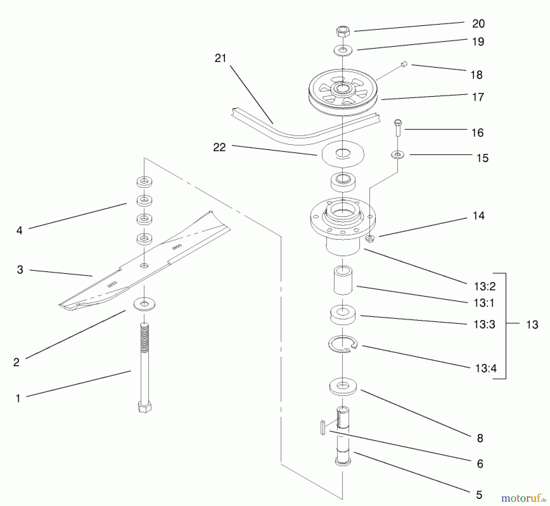  Rasenmäher für Großflächen 30520 - Toro Mid-Size ProLine Mower, Pistol Grip, Gear Drive, 12.5 hp, 32