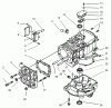 Rasenmäher für Großflächen 30520 - Toro Mid-Size ProLine Mower, Pistol Grip, Gear Drive, 12.5 hp, 32" Side Discharge Deck (SN: 230005001 - 230999999) (2003) Listas de piezas de repuesto y dibujos CRANKCASE ASSEMBLY KAWASAKI FB460V-MS14