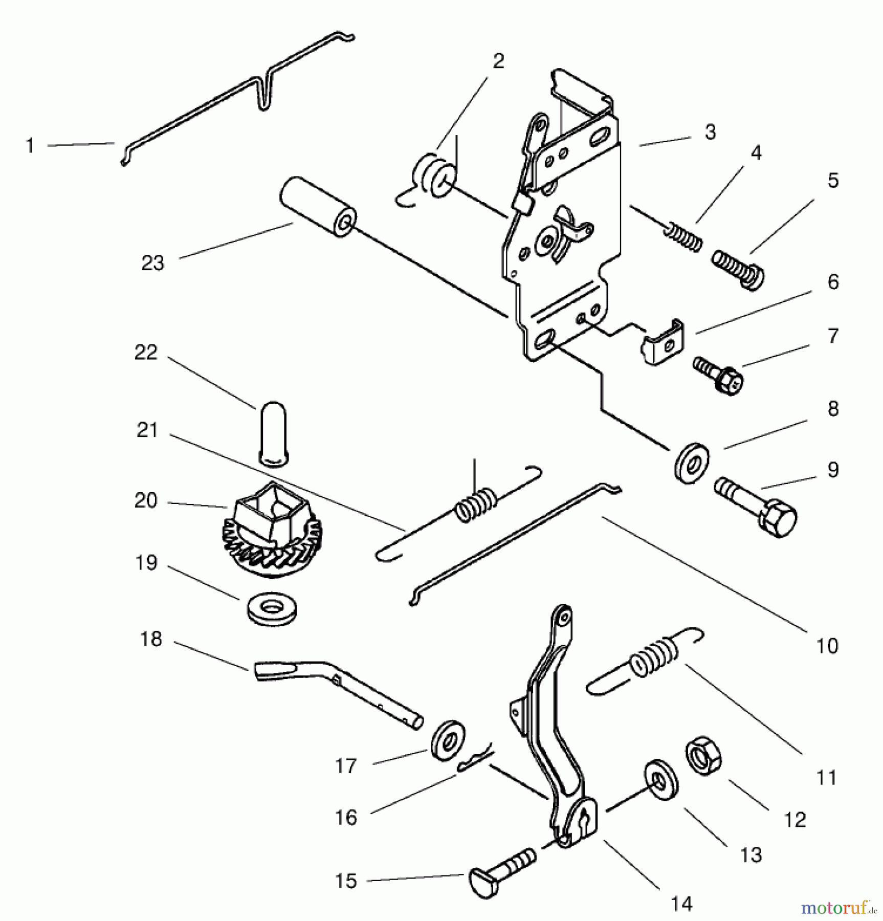  Rasenmäher für Großflächen 30521 - Toro Mid-Size ProLine Mower, Pistol Grip, Gear Drive, 12.5 hp, 36