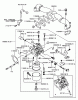 Rasenmäher für Großflächen 30524 - Toro Mid-Size ProLine Mower, Pistol Grip, Hydro Drive, 15 hp, 36" Side Discharge Deck (SN: 220000001 - 220999999) (2002) Listas de piezas de repuesto y dibujos CARBURETOR ASSEMBLY KAWASAKI FH451V-BS04