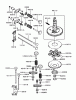 Rasenmäher für Großflächen 30524 - Toro Mid-Size ProLine Mower, Pistol Grip, Hydro Drive, 15 hp, 36" Side Discharge Deck (SN: 230000001 - 230999999) (2003) Listas de piezas de repuesto y dibujos VALVE/CAMSHAFT ASSEMBLY KAWASAKI FH451V-BS04