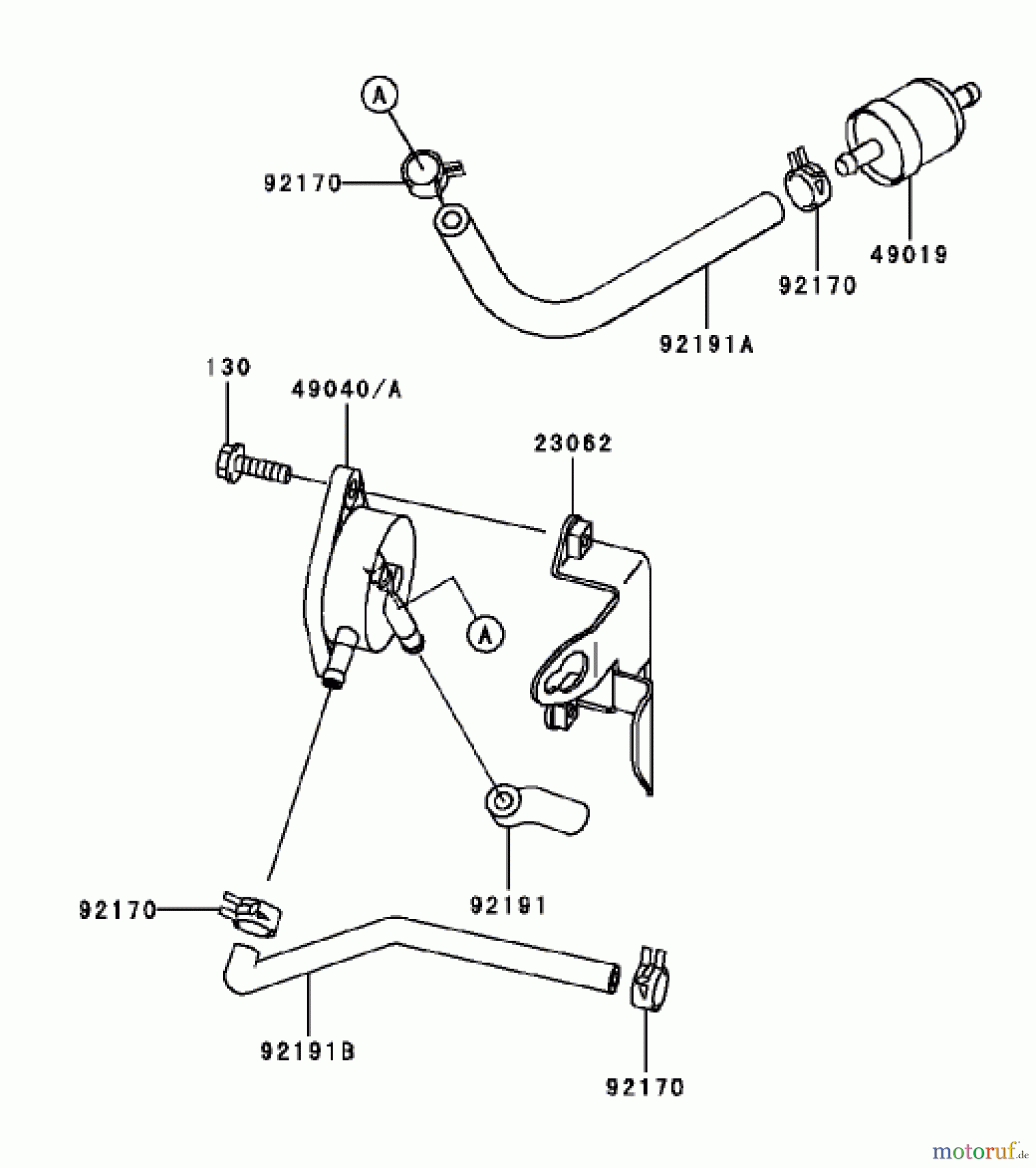  Rasenmäher für Großflächen 30526 - Toro Mid-Size ProLine Mower, Pistol Grip, Hydro Drive, 15 hp, 48