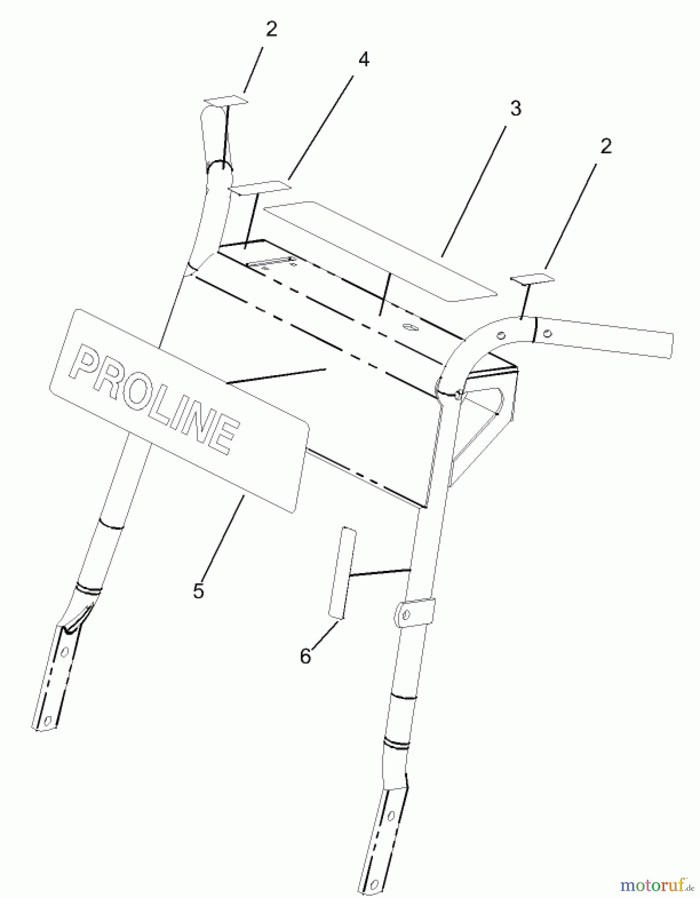  Rasenmäher für Großflächen 30530 - Toro Mid-Size ProLine Mower, Pistol Grip, Gear Drive, 15 hp, 48