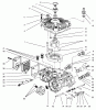 Zerto-Turn Mäher 74105 (Z118) - Toro Z Master Riding Mower (SN: 79000001 - 79999999) (1997) Listas de piezas de repuesto y dibujos TRANSMISSION EATON MODEL 781-016 #1