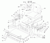 Zerto-Turn Mäher 74160 (Z222) - Toro Z Master Mower (SN: 790001 - 799999) (1997) Listas de piezas de repuesto y dibujos SEAT AND FENDERS