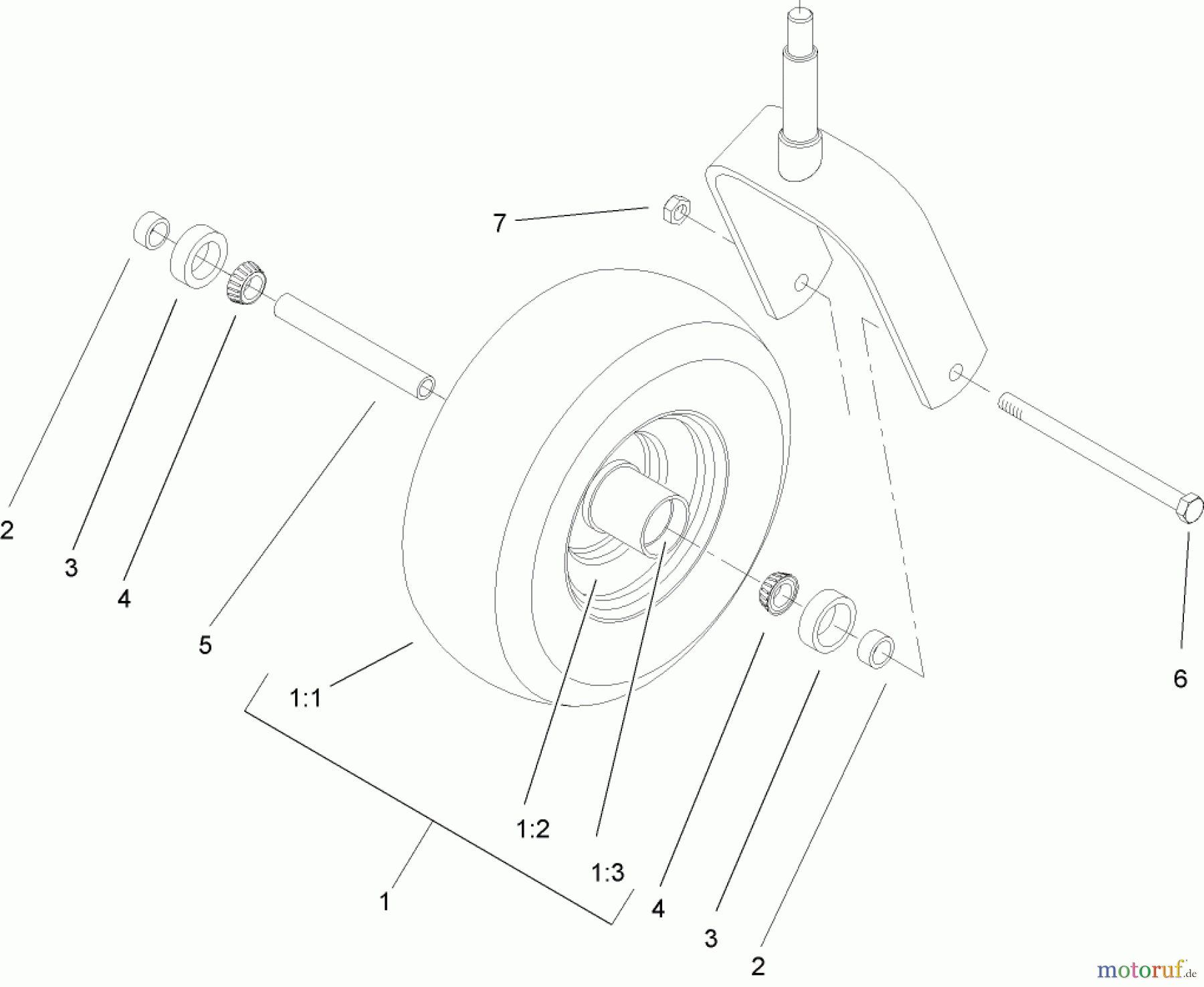  Zerto-Turn Mäher 74161 (Z147) - Toro Z Master Mower, 44