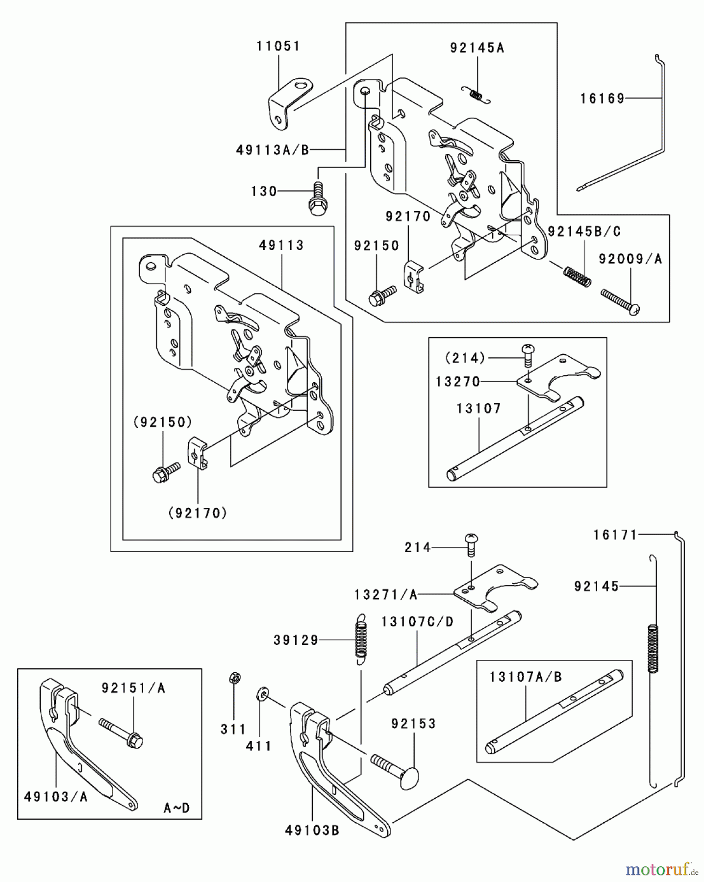  Zerto-Turn Mäher 74161 (Z147) - Toro Z Master Mower, 44