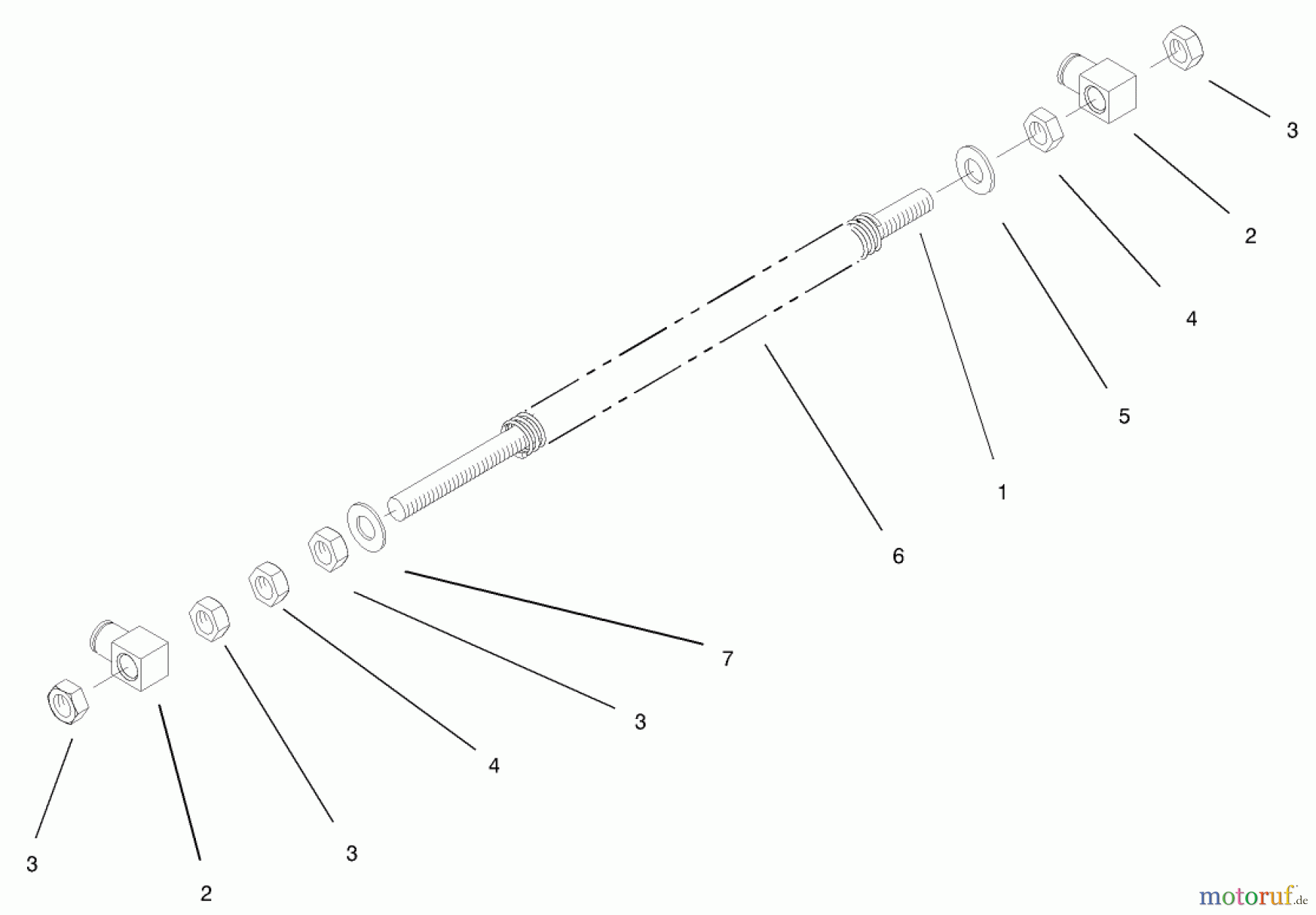  Zerto-Turn Mäher 74161 (Z147) - Toro Z Master Mower, 44