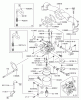Zerto-Turn Mäher 74161TE (Z147) - Toro Z Master Mower, 112cm SFS Side Discharge Deck (SN: 240000001 - 240001000) (2004) Listas de piezas de repuesto y dibujos CARBURETOR ASSEMBLY KAWASAKI FH500V-ES10