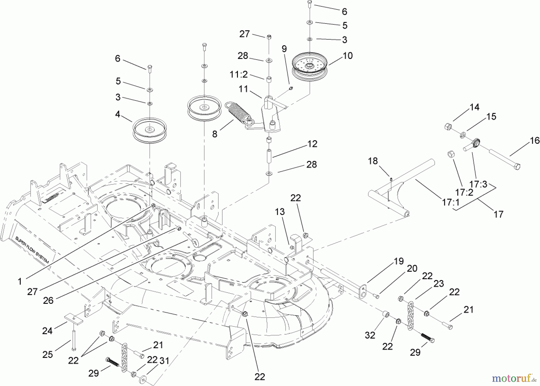  Zerto-Turn Mäher 74165 (Z150) - Toro Z Master Mower, 52