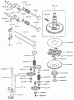 Zerto-Turn Mäher 74170 (Z147) - Toro Z Master Mower, 44" SFS Side Discharge Deck (SN: 990001 - 999999) (1999) Listas de piezas de repuesto y dibujos VALVE/CAMSHAFT ASSEMBLY KAWASAKI FH500V-AS10