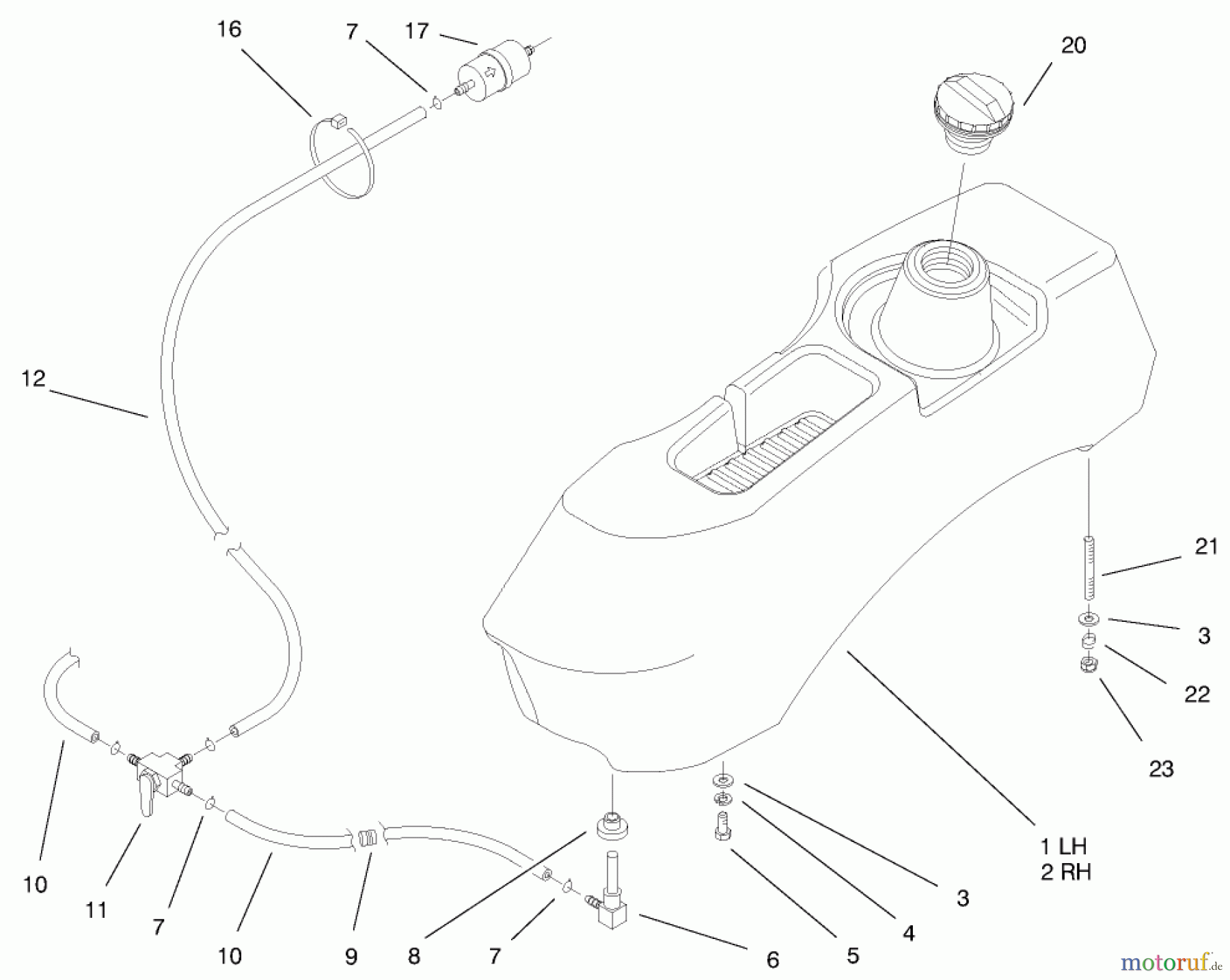  Zerto-Turn Mäher 74172 (Z150) - Toro Z Master Mower, 52