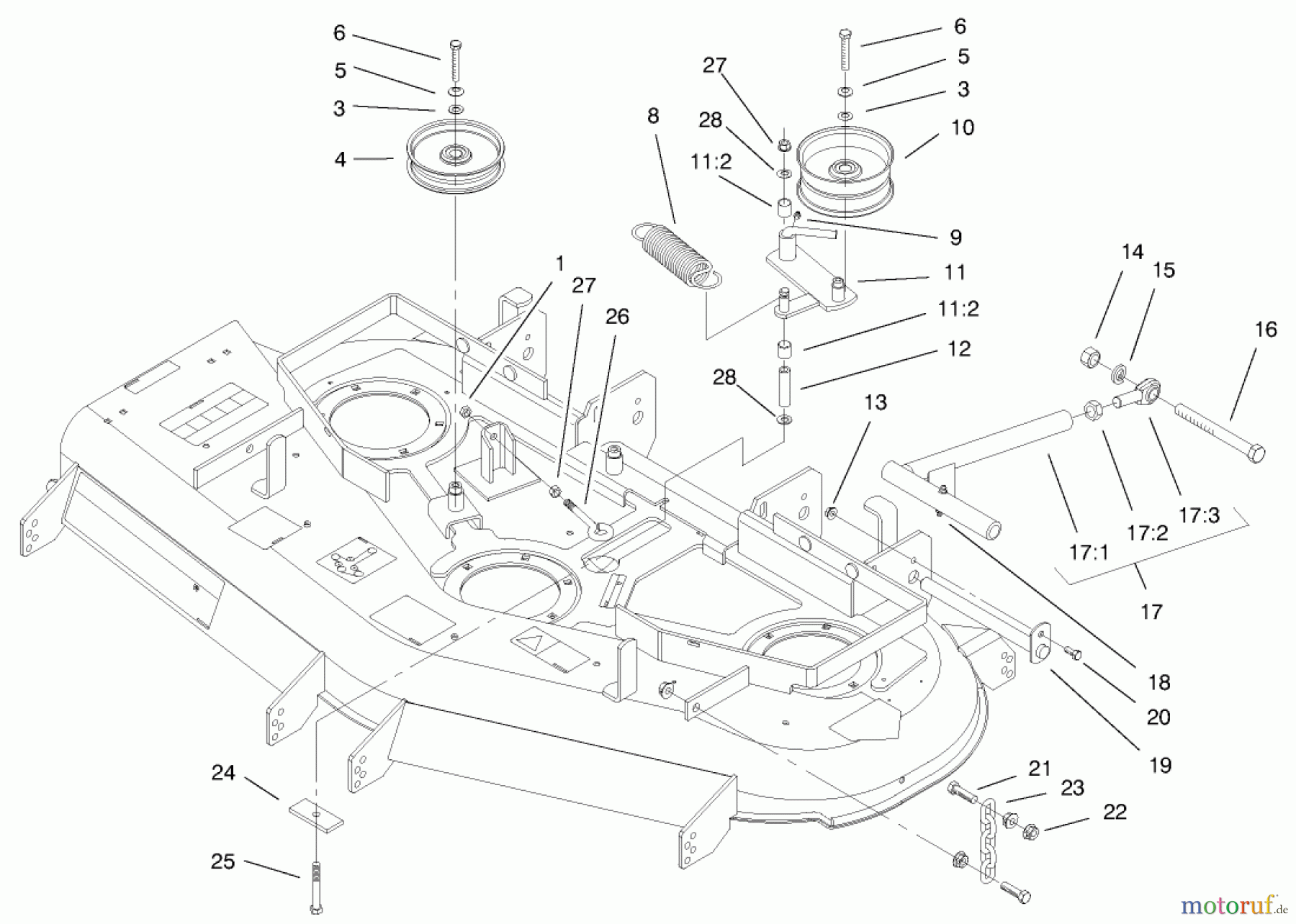  Zerto-Turn Mäher 74172 (Z150) - Toro Z Master Mower, 52