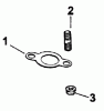 Zerto-Turn Mäher 74172 (Z150) - Toro Z Master Mower, 52" SFS Side Discharge Deck (SN: 990001 - 991999) (1999) Listas de piezas de repuesto y dibujos GROUP 11-EXHAUST ASSEMBLY