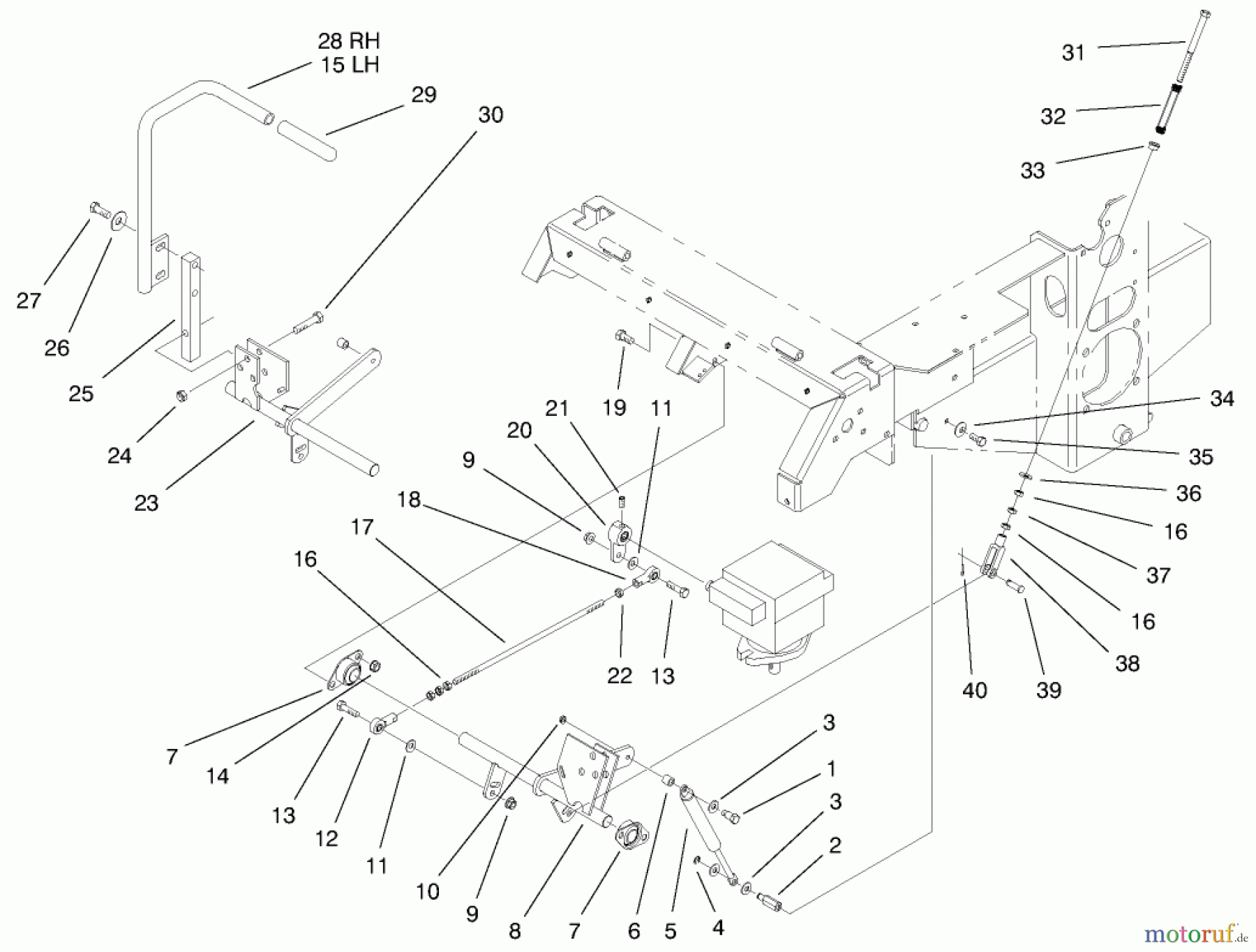  Zerto-Turn Mäher 74172 (Z150) - Toro Z Master Mower, 52