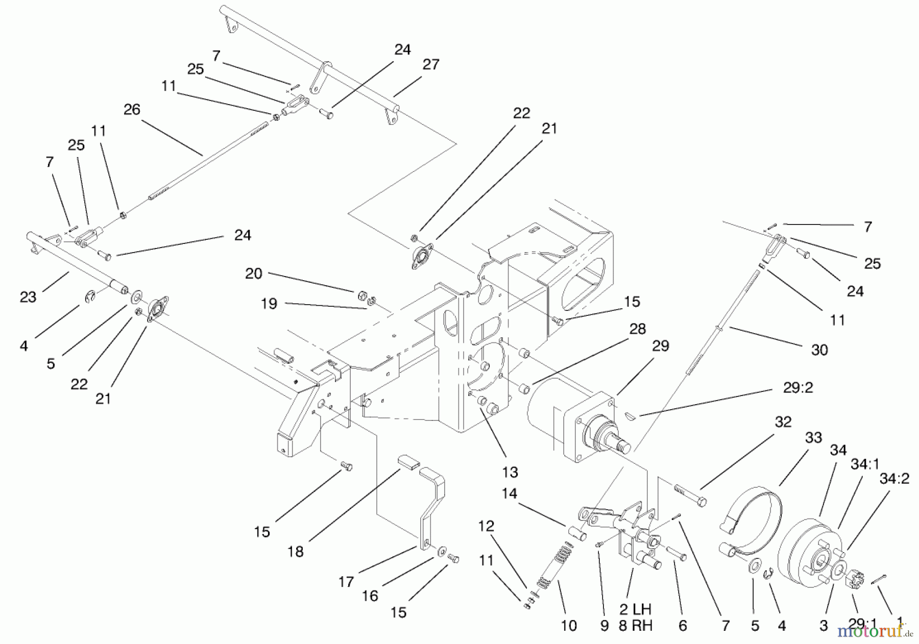  Zerto-Turn Mäher 74172 (Z150) - Toro Z Master Mower, 52