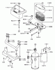 Zerto-Turn Mäher 74173 (Z149) - Toro Z Master Mower, 52" SFS Side Discharge Deck (SN: 200000001 - 200999999) (2000) Listas de piezas de repuesto y dibujos AIR-FILTER/MUFFLER ASSEMBLY KAWASAKI FH601V-S07