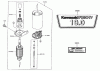 Zerto-Turn Mäher 74173 (Z149) - Toro Z Master Mower, 52" SFS Side Discharge Deck (SN: 200000001 - 200999999) (2000) Listas de piezas de repuesto y dibujos STARTER/DECALS-KAWASAKI FH601V-S07