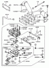 Zerto-Turn Mäher 74173 (Z149) - Toro Z Master Mower, 52" SFS Side Discharge Deck (SN: 990001 - 999999) (1999) Listas de piezas de repuesto y dibujos CARBURETOR ASSEMBLY KAWASAKI FH601V-S07