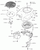 Zerto-Turn Mäher 74173 (Z149) - Toro Z Master Mower, 52" SFS Side Discharge Deck (SN: 990001 - 999999) (1999) Listas de piezas de repuesto y dibujos COOLING-EQUIPMENT ASSEMBLY KAWASAKI FH601V-S07