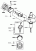 Zerto-Turn Mäher 74173 (Z149) - Toro Z Master Mower, 52" SFS Side Discharge Deck (SN: 990001 - 999999) (1999) Listas de piezas de repuesto y dibujos PISTON/CRANKSHAFT ASSEMBLY KAWASAKI FH601V-S07