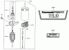 Zerto-Turn Mäher 74173 (Z149) - Toro Z Master Mower, 52" SFS Side Discharge Deck (SN: 990001 - 999999) (1999) Listas de piezas de repuesto y dibujos STARTER/DECALS - KAWASAKI FH601V-S07
