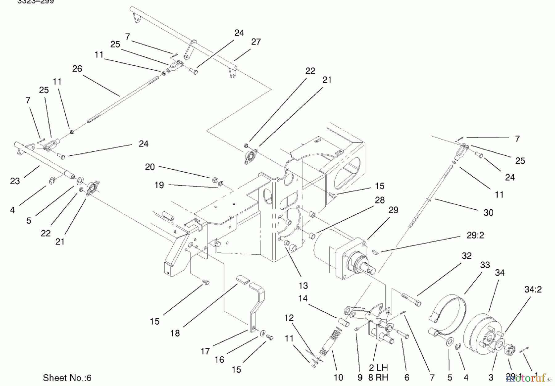  Zerto-Turn Mäher 74174 (Z153) - Toro Z Master Mower, 52