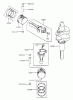 Zerto-Turn Mäher 74176 (Z147) - Toro Z Master Mower, 44" SFS Side Discharge Deck (SN: 220000263 - 220999999) (2002) Listas de piezas de repuesto y dibujos PISTON/CRANKSHAFT ASSEMBLY KAWASAKI FH500V-ES10