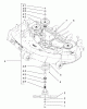 Zerto-Turn Mäher 74176 (Z147) - Toro Z Master Mower, 44" SFS Side Discharge Deck (SN: 230000001 - 230006000) (2003) Listas de piezas de repuesto y dibujos DECK SPINDLE ASSEMBLY