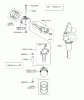 Zerto-Turn Mäher 74176 (Z147) - Toro Z Master Mower, 44" SFS Side Discharge Deck (SN: 230000001 - 230006000) (2003) Listas de piezas de repuesto y dibujos PISTON/CRANKSHAFT ASSEMBLY KAWASAKI FH500V-ES10
