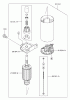 Zerto-Turn Mäher 74176 (Z147) - Toro Z Master Mower, 44" SFS Side Discharge Deck (SN: 230000001 - 230006000) (2003) Listas de piezas de repuesto y dibujos STARTER ASSEMBLY KAWASAKI FH500V-ES10